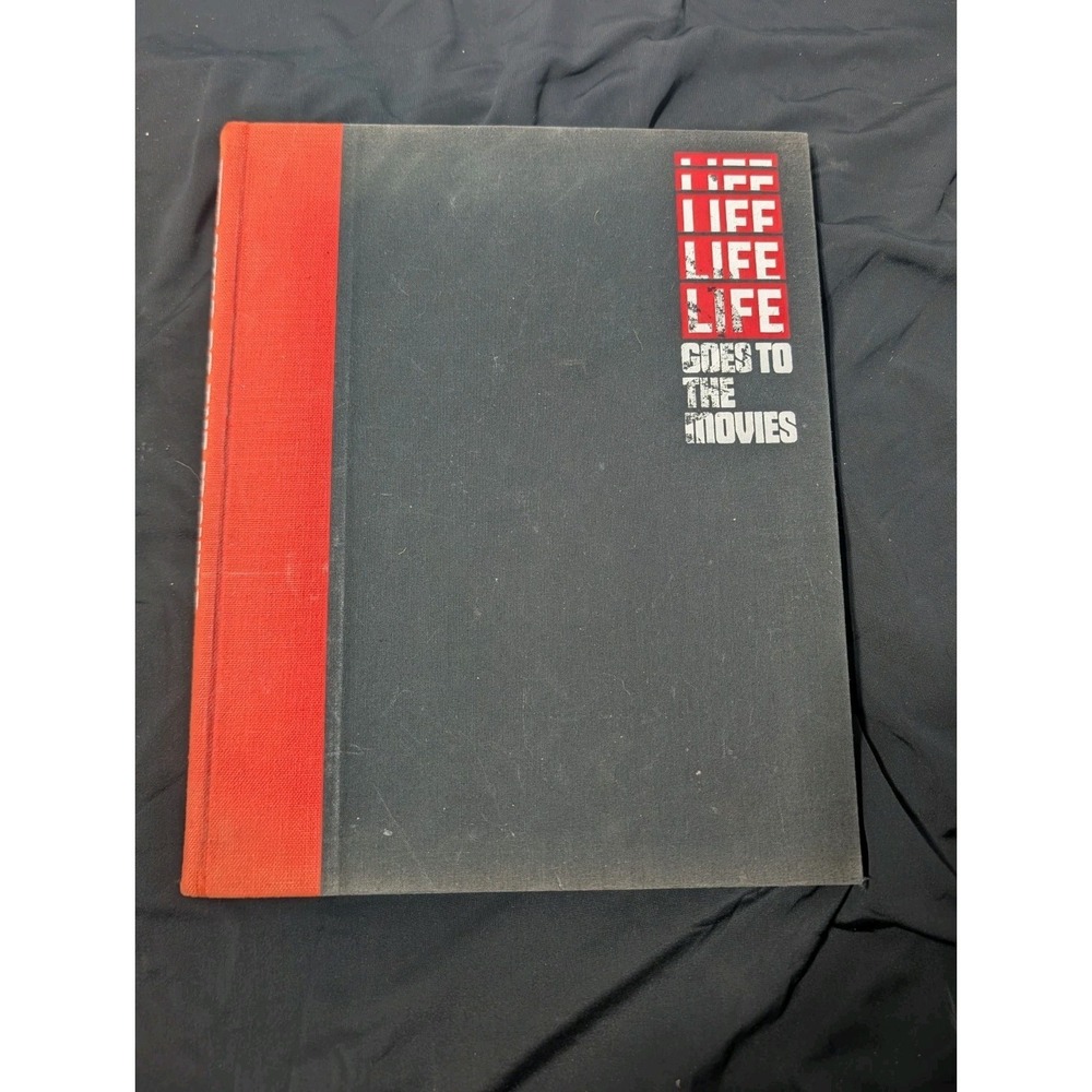 VTG 1975 LIFE Goes to the Movies Large Coffee Table Hardcover Photo Book